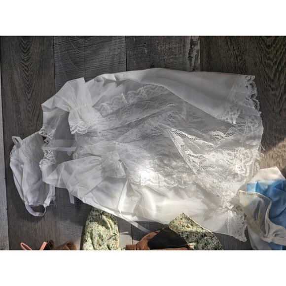 CPK + Lot Baby Girls Dresses Outfits Vtg 1990s Reborn Dolls - Picture 2 of 12